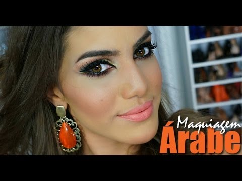 Maquiagem Árabe para olhos castanhos!