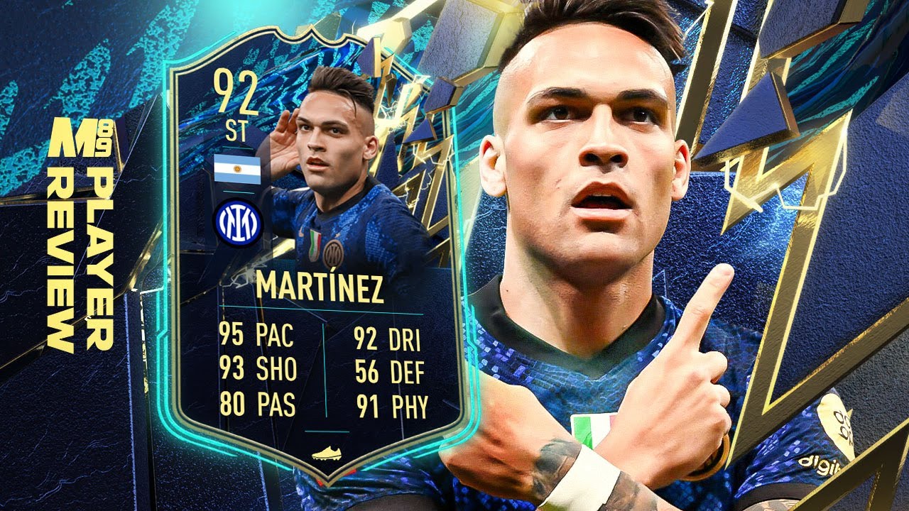 TOTS MARTINEZ PLAYER REVIEW | FIFA 22 Player Reviews