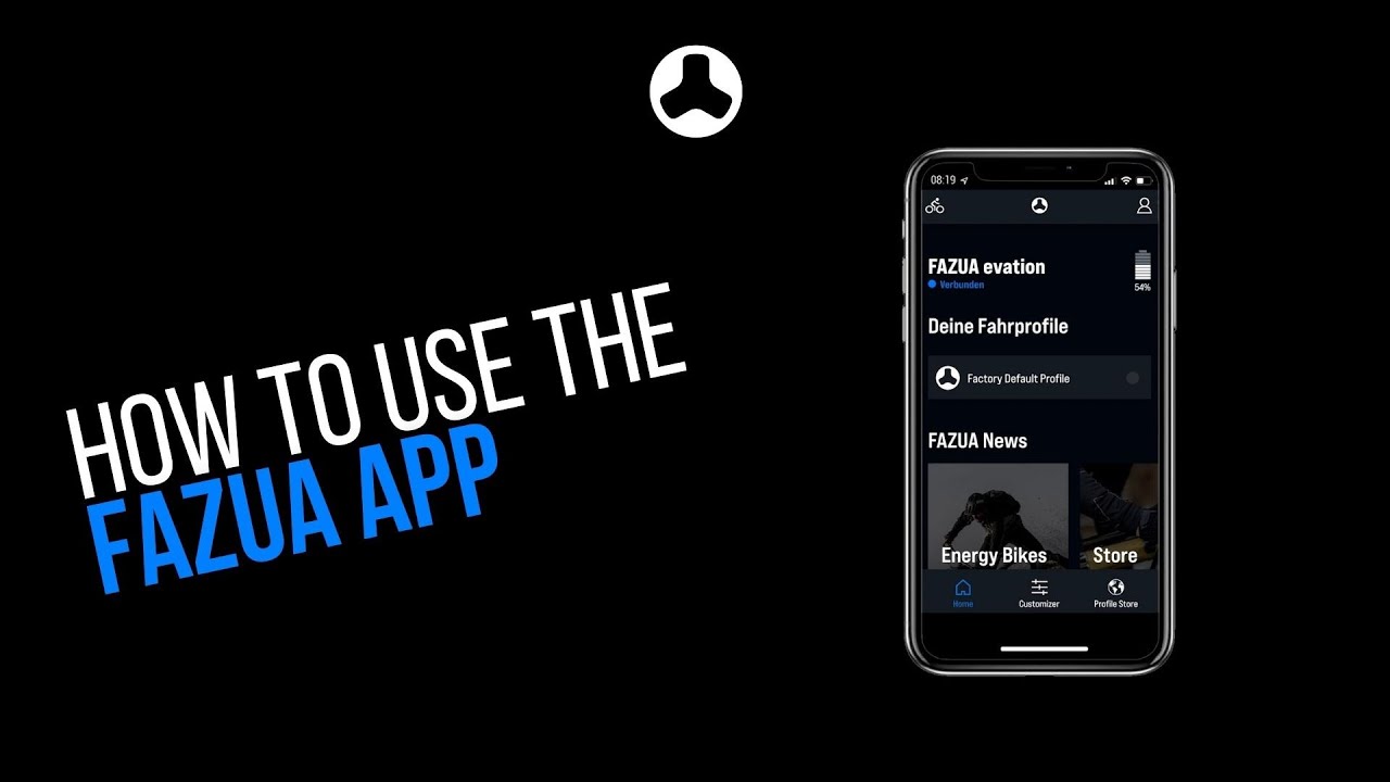 HOW TO connect and use my FAZUA Energy Bike with the FAZUA App
