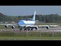 Air Force One Departs From Cornwall Airport Newquay