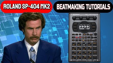 How to use ROLAND SP-404 MK2 Step Sequencer Tutorial in making a beat