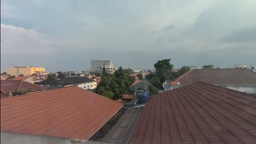 Pemandangan Kota Cirebon Dari Gedung Lantai 3