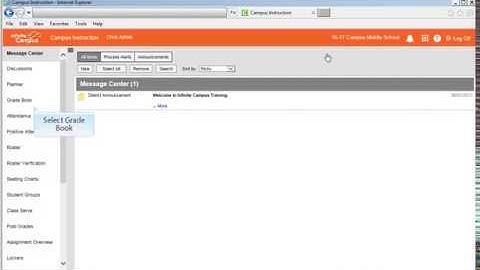 WCSD Infinite Campus - Setting Middle School Categories