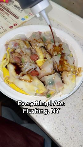 Food Crawl in Flushing, NYC! #shorts