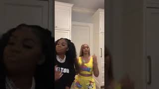 Cardi B Impromptu Kitchen Performance  of New Song with Kanye! 7-1-2022