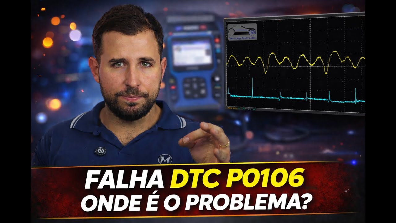 DTC P0106 - Sensor de Pressão Absoluta - Faixa de Desempenho ou Circuito  (O defeito NÃO É MAP)