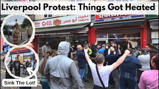 Liverpool: It All Kicks Off! County Road Protest!