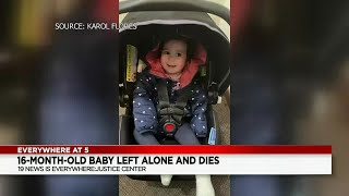 $1M bond set for Cleveland mom charged in death of toddler daughter left alone