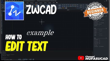 How To Edit Text In ZWCAD