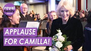 Download Lagu Queen Camilla Enjoys a Stunning Orchestral Performance in London MP3