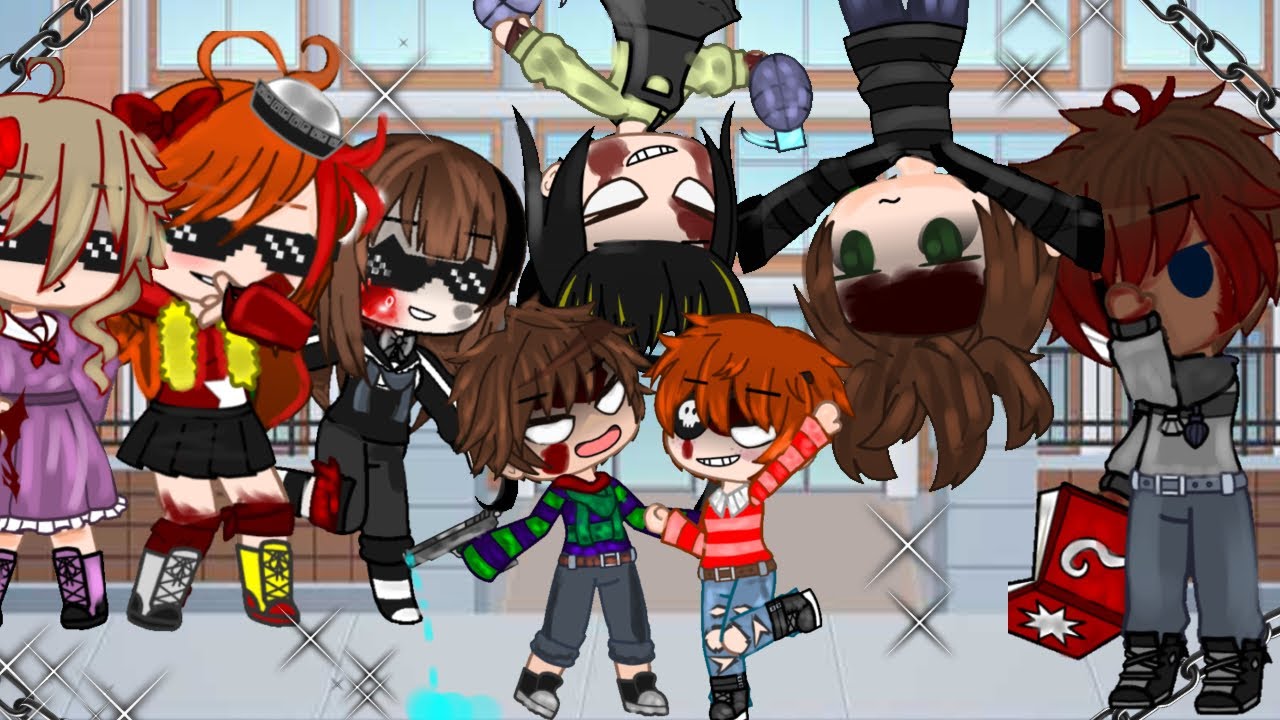 Afton Kids (without Michael) Go to school + missing Childs / FNAF(old ...