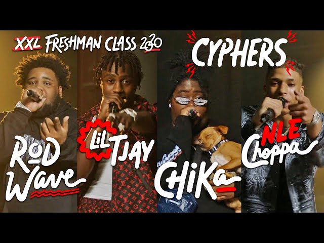 NLE Choppa, Rod Wave, Lil Tjay and Chika's 2020 XXL Freshman Cypher class=