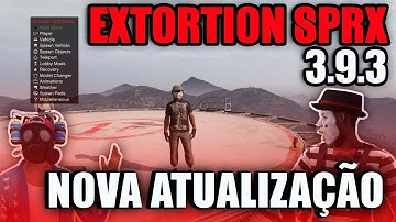 MOD MENU EXTORTION 3.9.3 NOVA ATUALIZAÇÃO +FREEZE CONSOLE + FIX DISABLED ACCOUNT