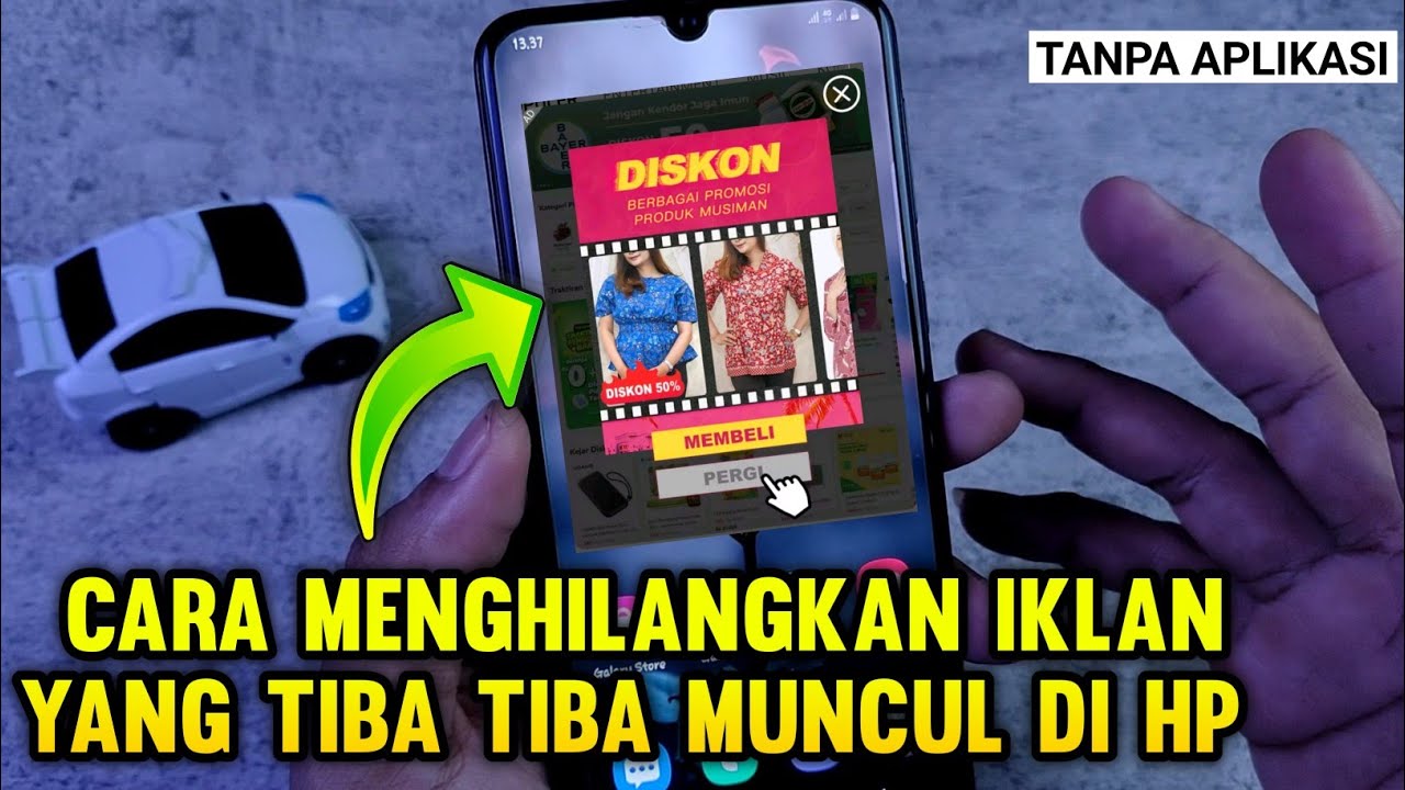 Cara menghilangkan iklan di hp 
