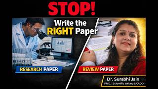Which Paper Should You Write (Research vs Review vs Short Communication)