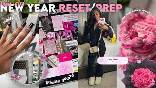 NEW YEAR RESET/PREP *That Girl Edition*|Maintenance,Cleaning,Vision Board,etc|THEMIAAMARI