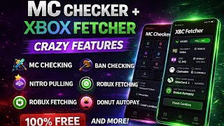 Checker & Xbox FETCHER APP For Free🤯?? Educational Purposes Only!!! screenshot 1