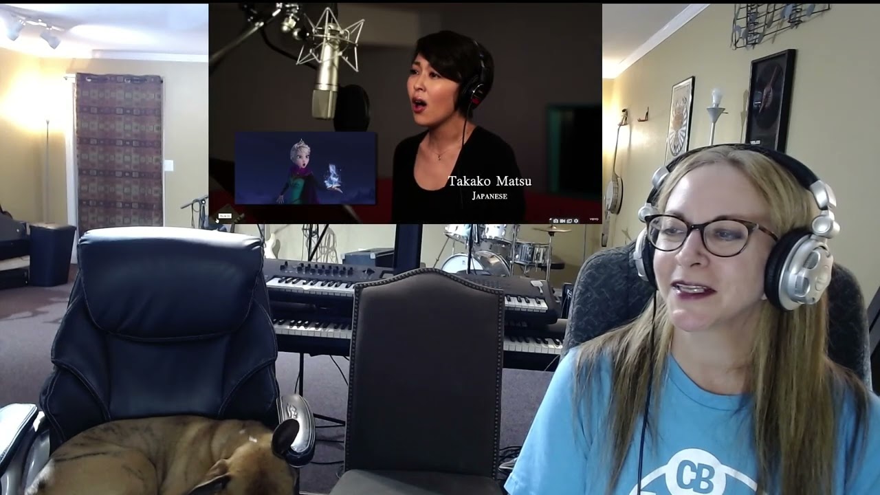 Floor Jansen Reaction Let it Go Live and Let it Go in 25 languages