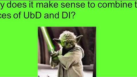 UbD DI part 2