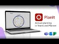 Planit  annual planning app for microsoft teams and planner