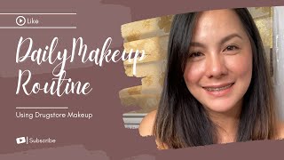 Step by step Daily Makeup Tutorial, Daily Makeup look Using Drugstore Makeup, Tipid Tips