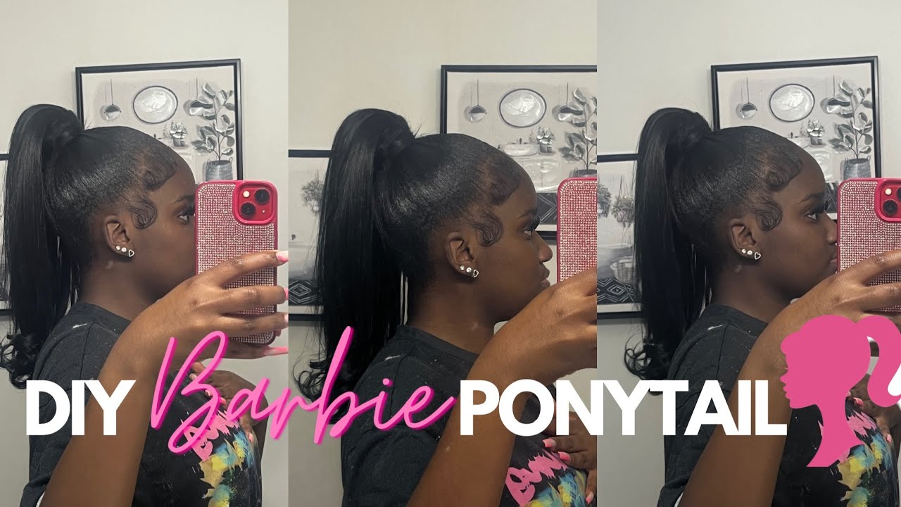 HOW TO: DIY BARBIE PONYTAIL ♡
