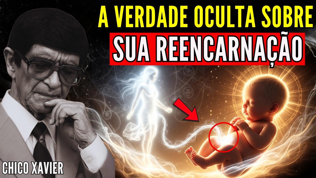 Os 7 Segredos Que Sua Alma Escondeu Antes de Nascer | Chico Xavier Revela Tudo