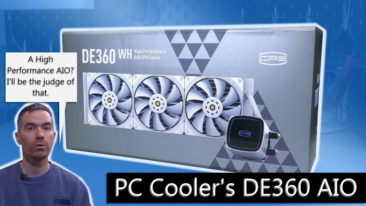 PcCooler DE360 AIO - CPU Cooler Review