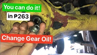 Differential Change Oil