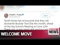 Countries welcome North Korea