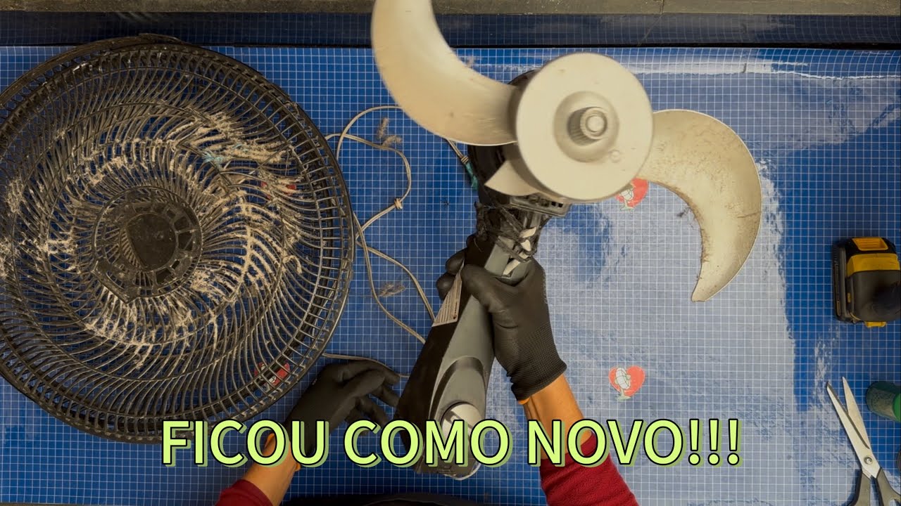 TRANSFORMEI UM VENTILADOR CADENCE DE MESA NUM VENTILADOR DE COLUNA