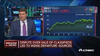 eBay CEO Devin Wenig steps down screenshot 2
