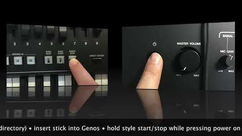 Genos Firmware Installation (EN)