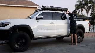 Who needs sunscreen when you have a cvt awning! the awning will attach
to any roof rack system. this is versatile and easy setup. it gives
...