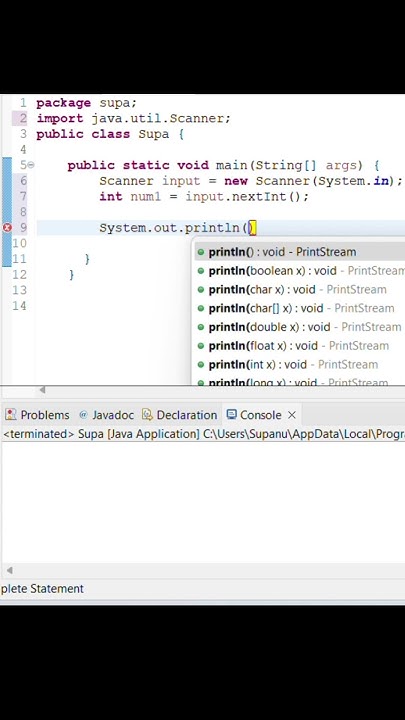 How to input in java #java #System.out.print #objectorientedprograming ... image.