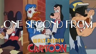 One Second From Every Classic Disney Theatrical Short (1928-1969)