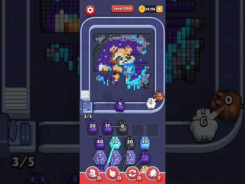 Pixel Flow Level 1260 Solution No Commentary 