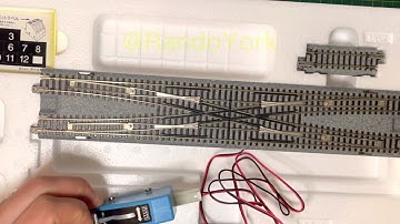KATO V7 Double Crossover scissor crossing Track Set N Scale / Gauge schmaler Hosenträger