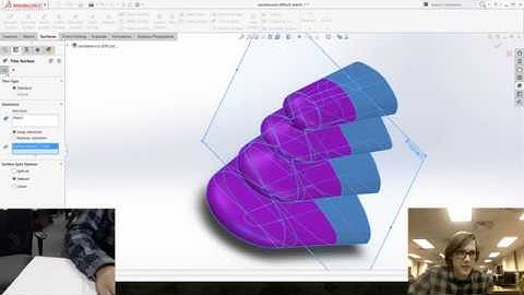 OSU Design 3450.01 - Lesson 03 - Candles - Solidworks Surface Modeling