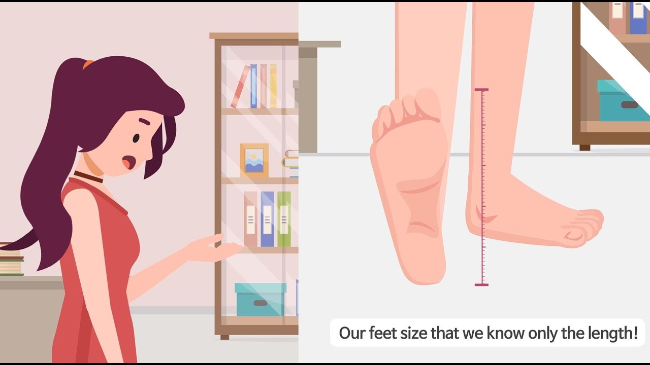 Best 3d foot scanner for your foot size information and custom shoes YouTube