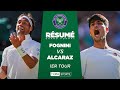 Wimbledon 2023 : Alcaraz vs Fognini - Premier Tour Match Highlights 🎾
