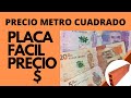 CUAL ES EL PRECIO de Una Placa Fácil por metro cuadrado ? Cotizacion en linea