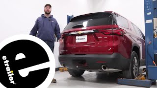 etrailer | Curt Trailer Hitch Receiver Installation - 2024 Chevrolet Traverse