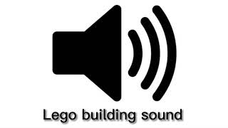 Lego Building Sound Effect 4K