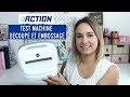 TEST • ACTION : MACHINE A DÉCOUPER & EMBOSSER (Dupe Big Shot) | Pnixie