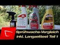 Auto Sprühwachs Vergleich Teil 1 - Rotweiss, Nigrin, Sonax und PolishAngel Rapidwaxx im Test