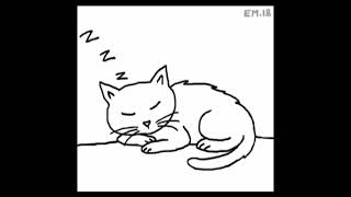 Sleeping Cat (a looped animation)