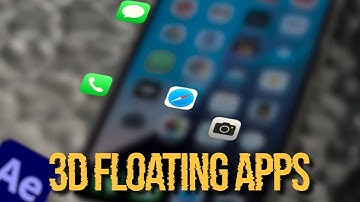 3D Floating App Icons Effect in After Effects
