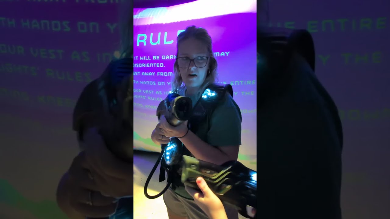 I’m About to SMOKE These Punk Kids in Laser Tag! #royalcaribbean #oasisoftheseas #lasertag