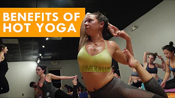 What are benefits of hot yoga?